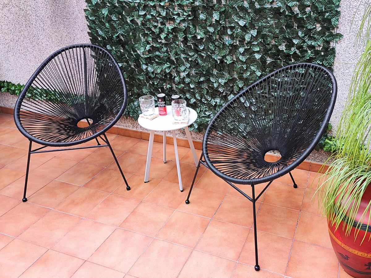 Bonito Apto Petfriendly Con Gran Terraza Y Parking Ideal Para Teletrabajar Vigo Exteriör bild