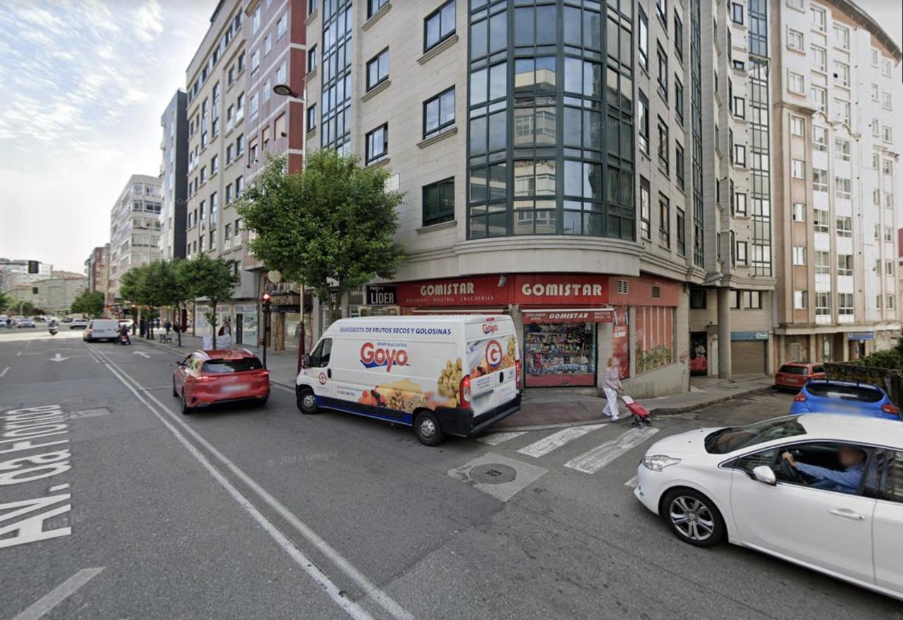 Bonito Apto Petfriendly Con Gran Terraza Y Parking Ideal Para Teletrabajar Vigo Exteriör bild